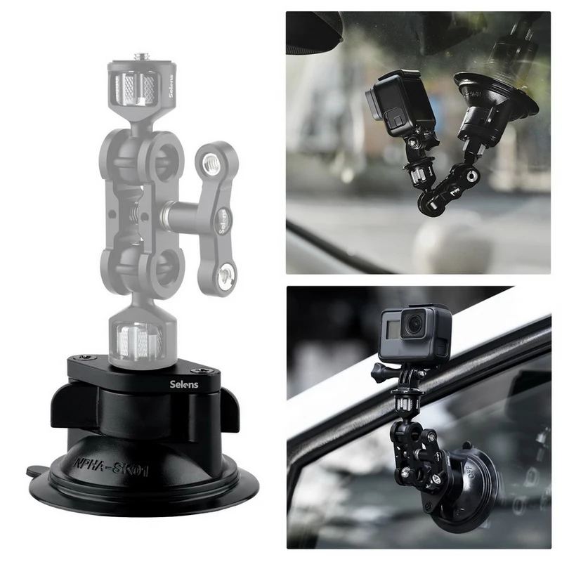 Car Window Glass Bracket Sucker Mount for Go Pro 10 9 8 7 6 SJCAM Xiaomi SOOCOO Eken 360 Suction Cup Holder for Gopro Sports Cam
Car Window Glass Bracket Sucker Mount for Go Pro 10 9 8 7 6 SJCAM Xiaomi SOOCOO Eken 360 Suction Cup Holder for Gopro Sports Cam