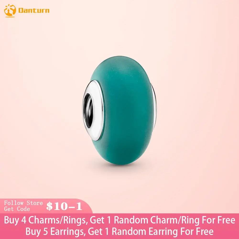 Danturn 925 Sterling Silver Beads Matte Green Murano Glass Charms fit Original Pandora Bracelets Women DIY Jewelry Free Shipping
Danturn 925 Sterling Silver Beads Matte Green Murano Glass Charms fit Original Pandora Bracelets Women DIY Jewelry Free Shipping