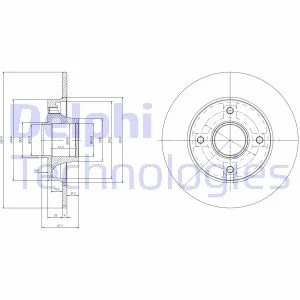 B9021rs для зеркала заднего тормоза C4 P307 (подшипник