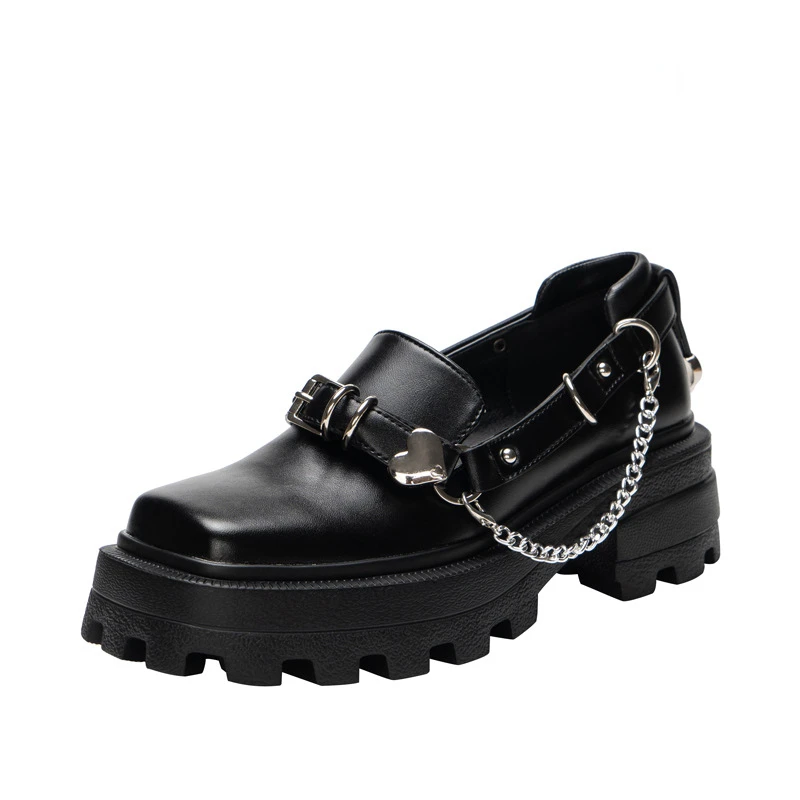 Brand Ladies British Style Small Leather Shoes New Best Retro Chain Mary Jane Women Shoes Casual Sponge Cake Fashion Shoes Mujer
Brand Ladies British Style Small Leather Shoes New Best Retro Chain Mary Jane Women Shoes Casual Sponge Cake Fashion Shoes Mujer