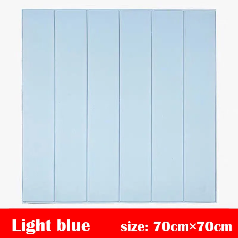 10pcs 70*70cm 3D Stereo Wall Stickers Living Room Bedroom Self Adhesive Wallpaper for Kids Room TV Background Wall Decor
10pcs 70*70cm 3D Stereo Wall Stickers Living Room Bedroom Self Adhesive Wallpaper for Kids Room TV Background Wall Decor