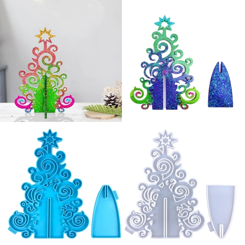 Three-dimensional Christmas Tree Glue Mold Diy Xmas Decoration Desktop Ornaments Jewelry Storage Rack Silicone Mold
Three-dimensional Christmas Tree Glue Mold Diy Xmas Decoration Desktop Ornaments Jewelry Storage Rack Silicone Mold