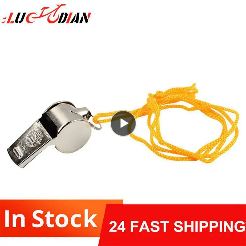 1~20PCS Outdoor Equipment Football Training Post Durable Small And Portable Metal Whistle Stainless Steel Loudly Referee Whistle
1~20PCS Outdoor Equipment Football Training Post Durable Small And Portable Metal Whistle Stainless Steel Loudly Referee Whistle