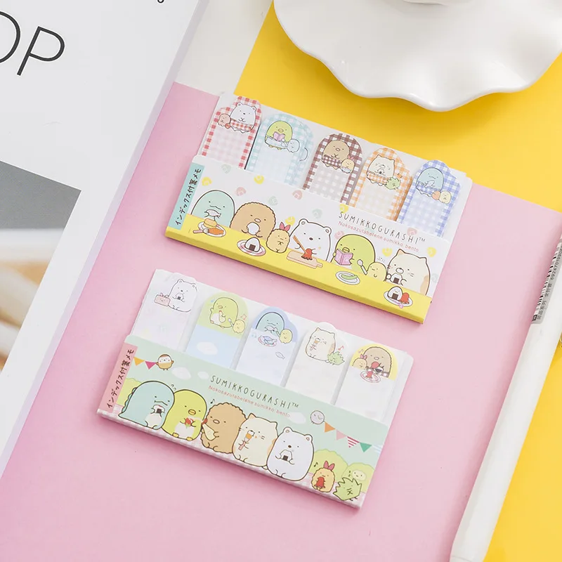 2 шт. Мультяшные уголки существ N Times размещены креативные заметки Kawaii липкая бумага для заметок офисные принадлежности флаги для детей
2 шт. Мультяшные уголки существ N Times размещены креативные заметки Kawaii липкая бумага для заметок офисные принадлежности флаги для детей