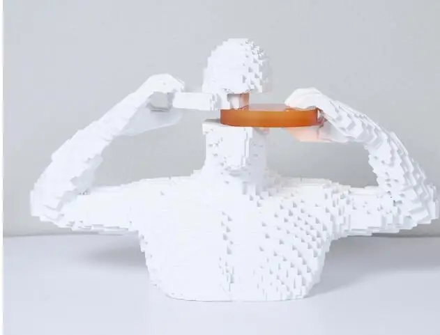 Modern simple geometric personality mosaic human building block human portrait resin abstract figure sculpture decoration art
Modern simple geometric personality mosaic human building block human portrait resin abstract figure sculpture decoration art