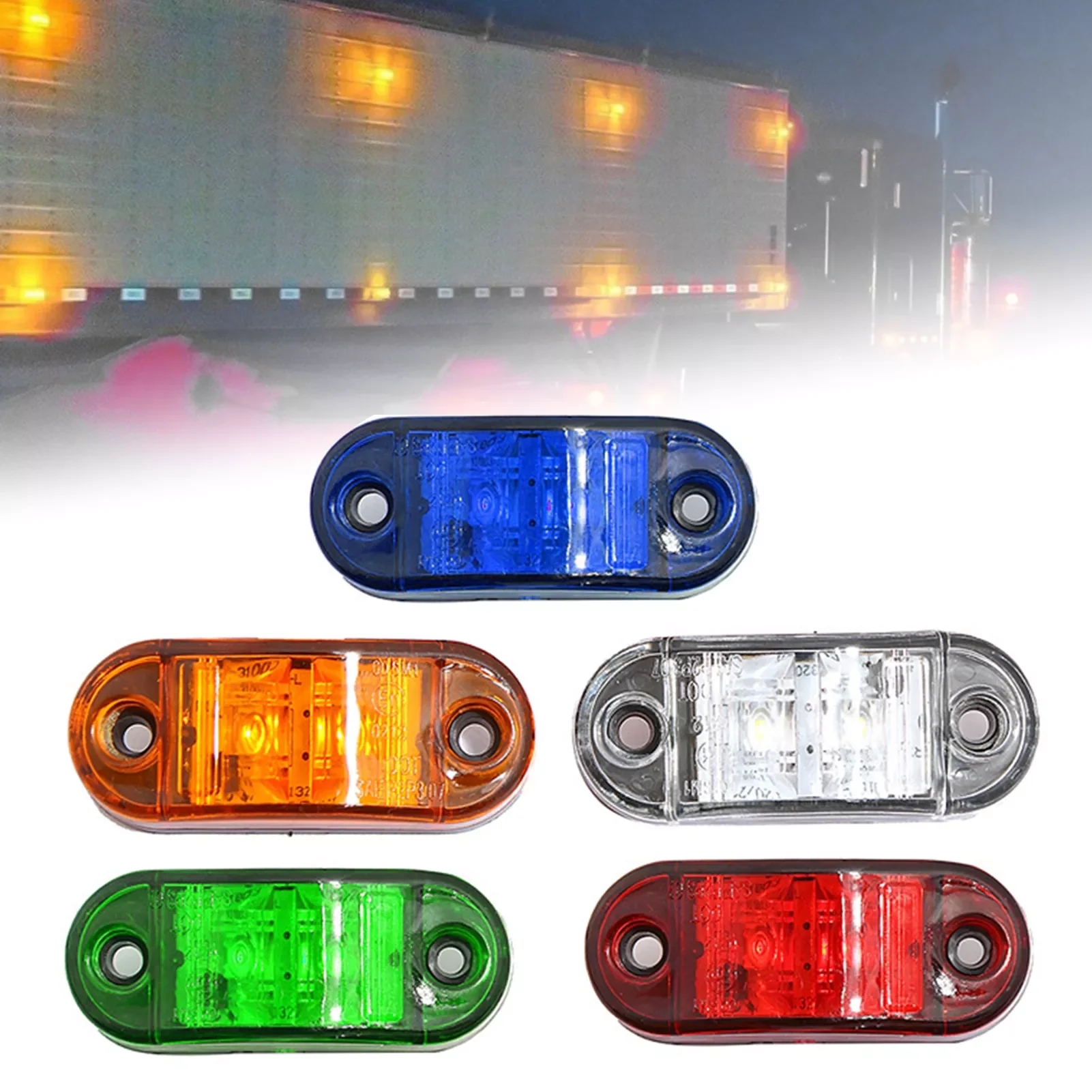 Automobile accessories 12v / 30v Led Side Marker Lights for Trailer Trucks Caravan Side Clearance Marker Light Lamp Led Lorry Am
Automobile accessories 12v / 30v Led Side Marker Lights for Trailer Trucks Caravan Side Clearance Marker Light Lamp Led Lorry Am