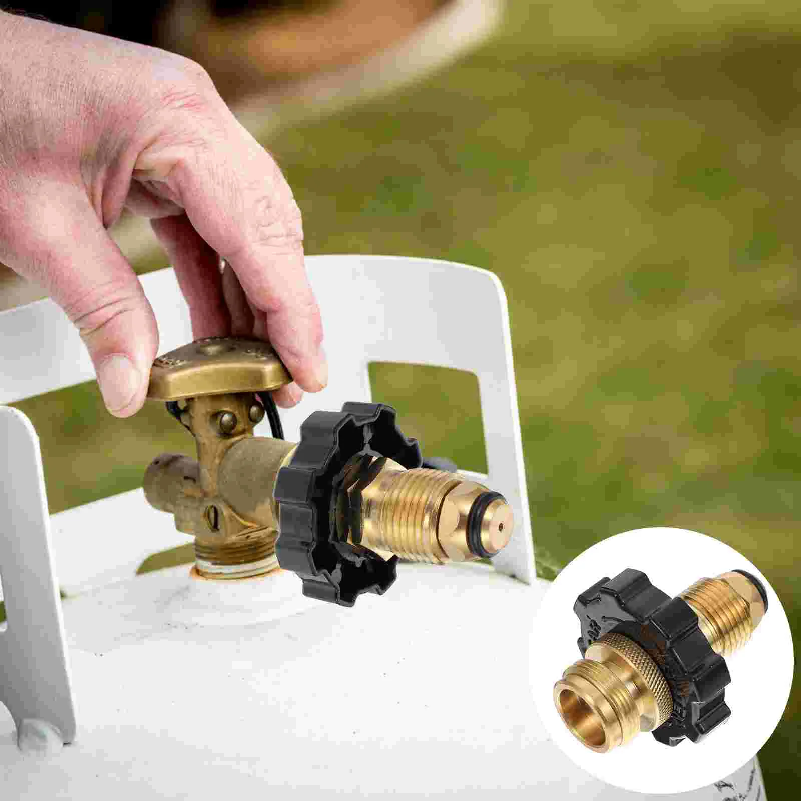 Converter Tank Adapter Camping Propane Refill Output Gas Small Brass Outdoor Stove Filling Valve
Converter Tank Adapter Camping Propane Refill Output Gas Small Brass Outdoor Stove Filling Valve