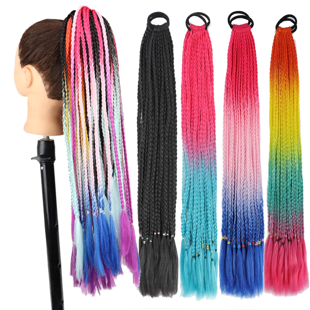 Синтетические градиентные косы AZQUEEN, плетеные волосы с грязной косичкой, 24 дюйма, с эластичной лентой, 66 цветов, s 
Синтетические градиентные косы AZQUEEN, плетеные волосы с грязной косичкой, 24 дюйма, с эластичной лентой, 66 цветов, s