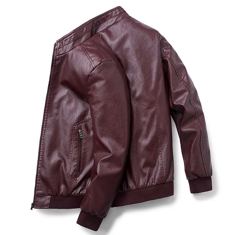 New Men's Leather Jackets Autumn Casual Motorcycle PU Jacket Biker Leather Coats Brand Clothing Plus Size 7XL Fashion Outerwear
New Men's Leather Jackets Autumn Casual Motorcycle PU Jacket Biker Leather Coats Brand Clothing Plus Size 7XL Fashion Outerwear