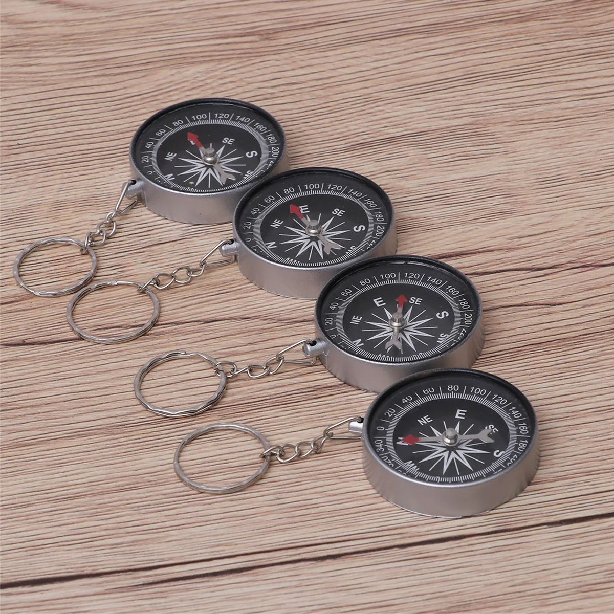 6PCS Survival Compass Camping Hiking Pocket Compass Metal Compass Keychain for Party Favors Outdoor Camping
6PCS Survival Compass Camping Hiking Pocket Compass Metal Compass Keychain for Party Favors Outdoor Camping