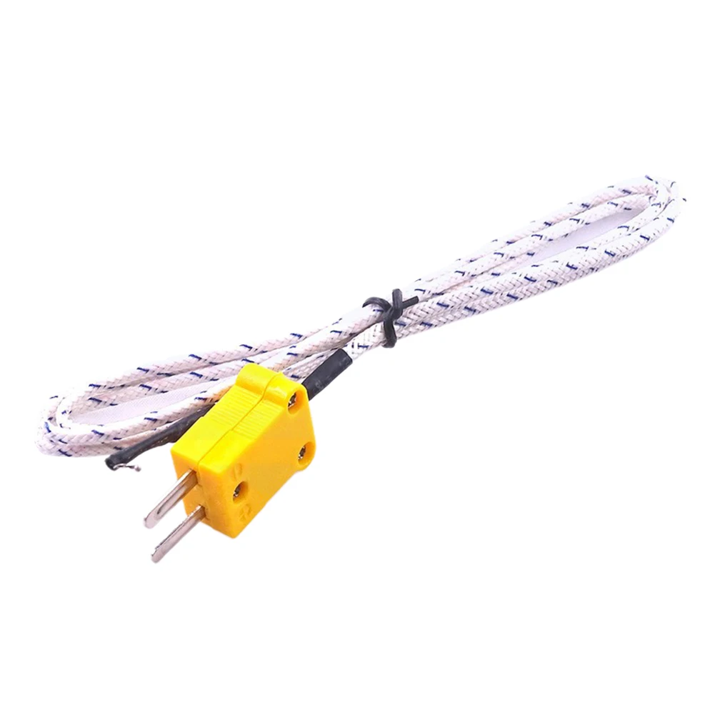 K -type Temperature Probe Resistance High Temperature Test 1 Meter Standard Flat Plug -50-400 Degrees Temperature Transmitter
K -type Temperature Probe Resistance High Temperature Test 1 Meter Standard Flat Plug -50-400 Degrees Temperature Transmitter
