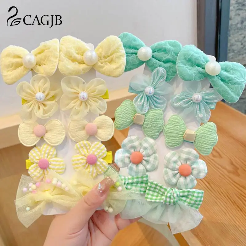 10pcs Fashion Cute Bow Cloth Flower Hair Clips Sweet Bangs Mesh Lace Hairpin Hair Accessories
10pcs Fashion Cute Bow Cloth Flower Hair Clips Sweet Bangs Mesh Lace Hairpin Hair Accessories