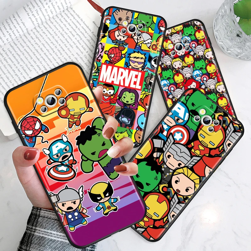 Marvel Avengers cartoon cute For Xiaomi Poco X3 NFC F3 GT X2 M3 M2 5G Pro Lite Civi Mi 9SE CC9 Soft Silicone Black Phone Case
Marvel Avengers cartoon cute For Xiaomi Poco X3 NFC F3 GT X2 M3 M2 5G Pro Lite Civi Mi 9SE CC9 Soft Silicone Black Phone Case