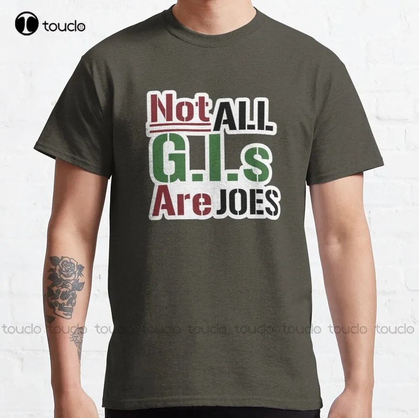 Классическая мужская футболка Not All Gi'S Are Joes, рыболовные рубашки для мужчин, забавная уличная одежда в стиле Харадзюку, мультяшная футболка с цифровой печатью
Классическая мужская футболка Not All Gi'S Are Joes, рыболовные рубашки для мужчин, забавная уличная одежда в стиле Харадзюку, мультяшная футболка с цифровой печатью