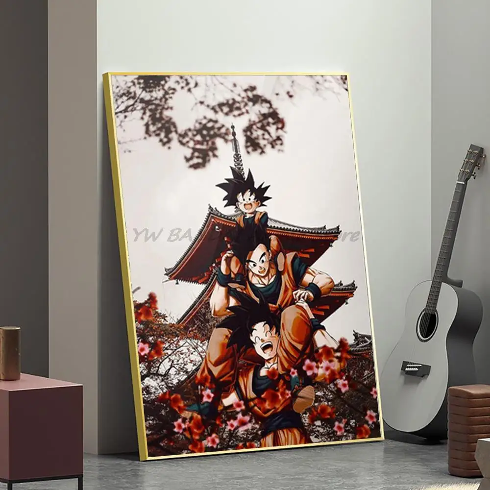 Japanese anime dragon ball Canvas paintings Prints Goku Super Saiyan Cool Manga figure poster Pictures Room Decoration
Japanese anime dragon ball Canvas paintings Prints Goku Super Saiyan Cool Manga figure poster Pictures Room Decoration