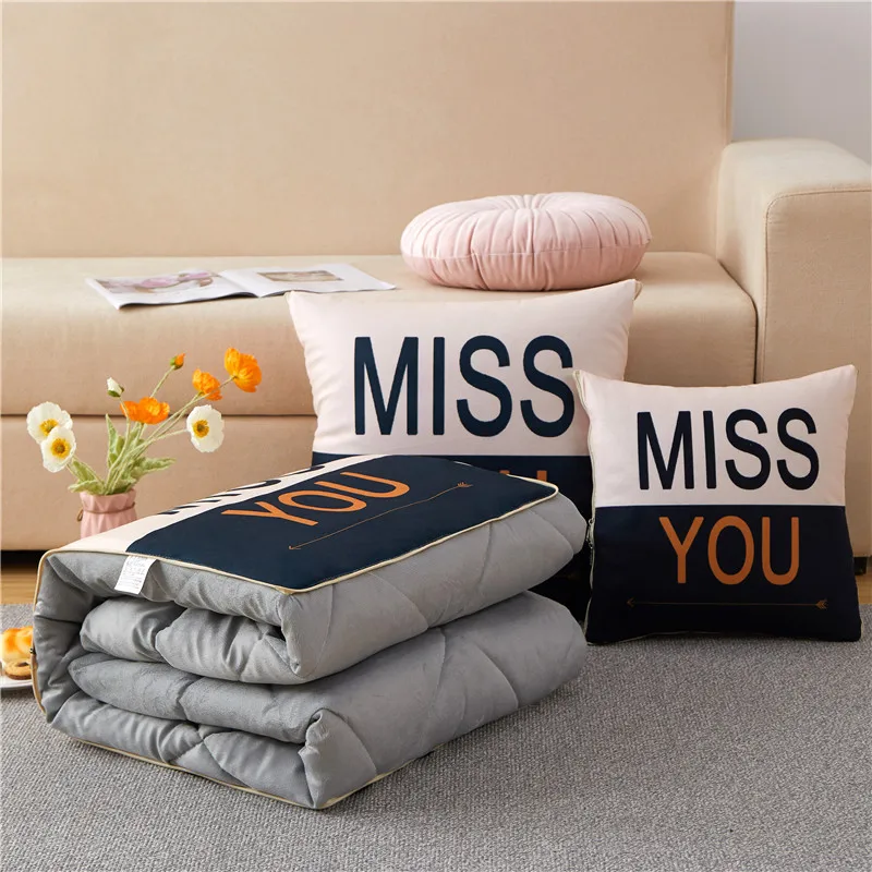 2 In 1 Blanket Pillow Foldable Patchwork Throw Quilt Home Office Cartoon Travel Cushion Square Portable Air Conditioning Quilt
2 In 1 Blanket Pillow Foldable Patchwork Throw Quilt Home Office Cartoon Travel Cushion Square Portable Air Conditioning Quilt