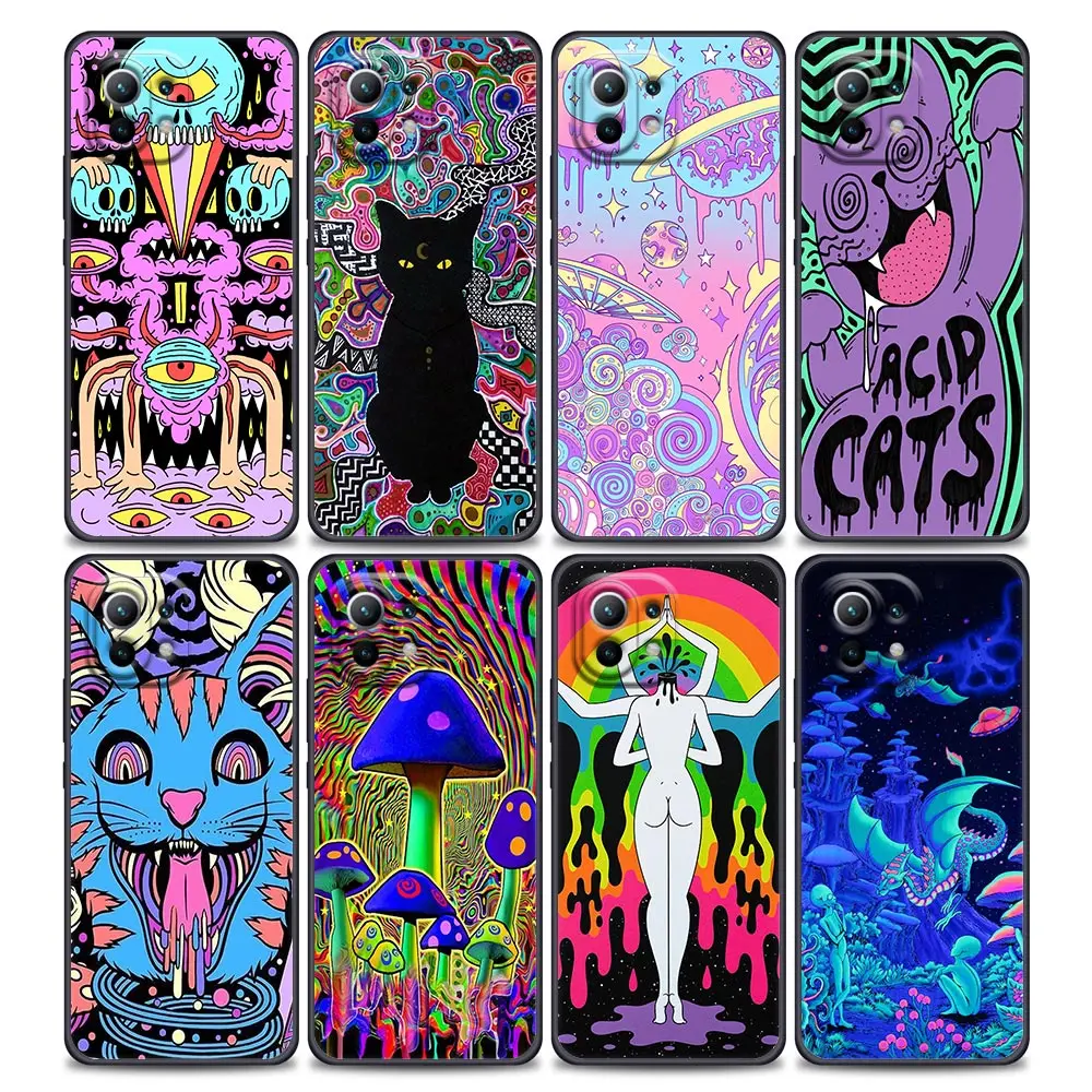 Colourful Psychedelic Trippy Art Phone Case for Xiaomi Mi 11i 11 11X 11T Poco X3 NFC M3 Pro F3 GT M4 Soft Silicone Fudnas Coques
Colourful Psychedelic Trippy Art Phone Case for Xiaomi Mi 11i 11 11X 11T Poco X3 NFC M3 Pro F3 GT M4 Soft Silicone Fudnas Coques
