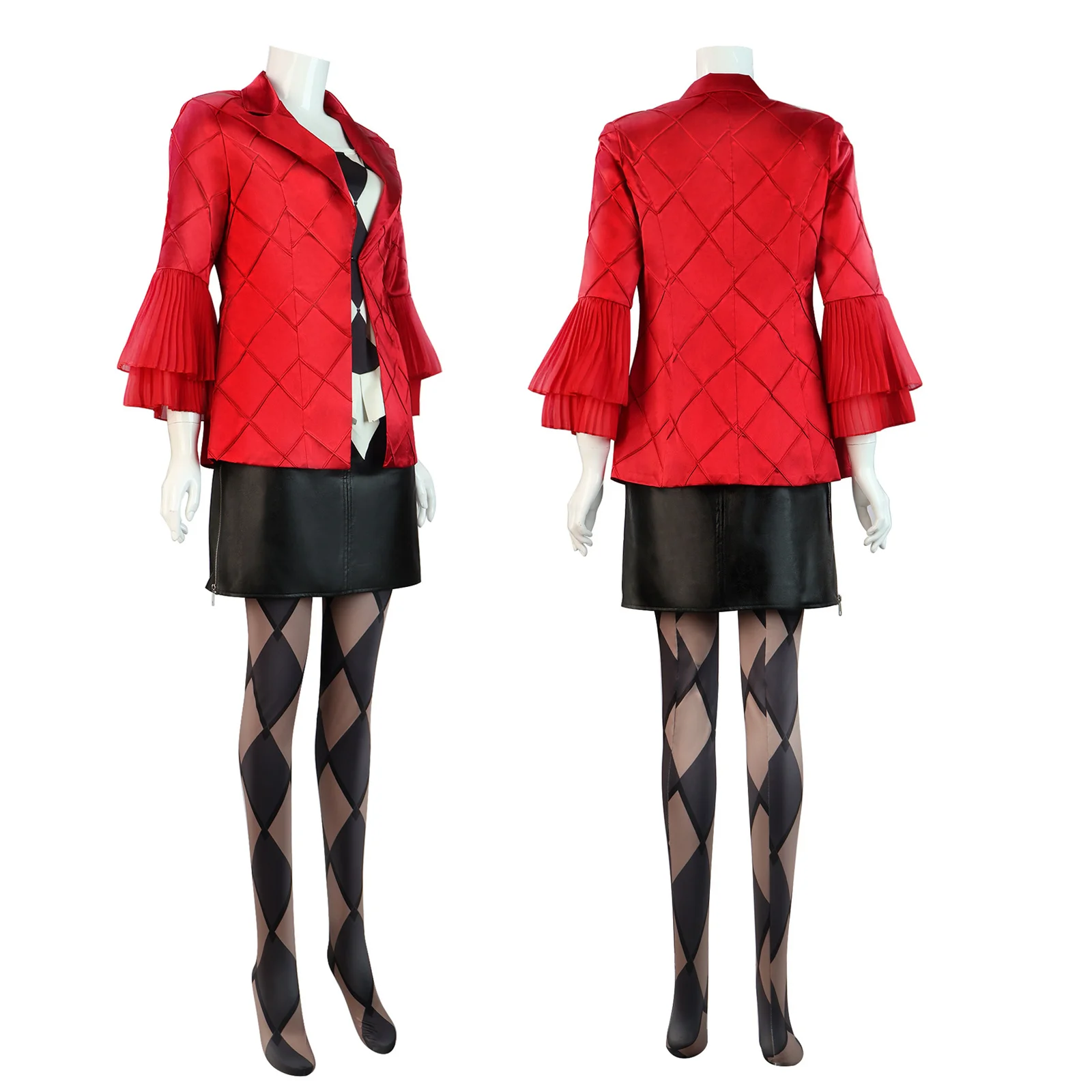 Quinn Quinzel Sexy lingerie Cosplay Costume Outfits Halloween Carnival Party Women Red Suit
Quinn Quinzel Sexy lingerie Cosplay Costume Outfits Halloween Carnival Party Women Red Suit