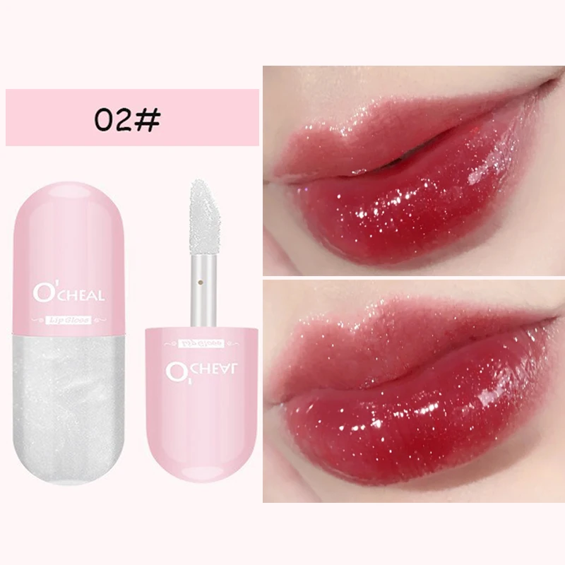 Crystal Jelly Lip Gloss Capsule Shiny Transparent Moisturizing Lip Oil Temperature Change Lipstick Beauty Makeup Liquid Lipstick
Crystal Jelly Lip Gloss Capsule Shiny Transparent Moisturizing Lip Oil Temperature Change Lipstick Beauty Makeup Liquid Lipstick