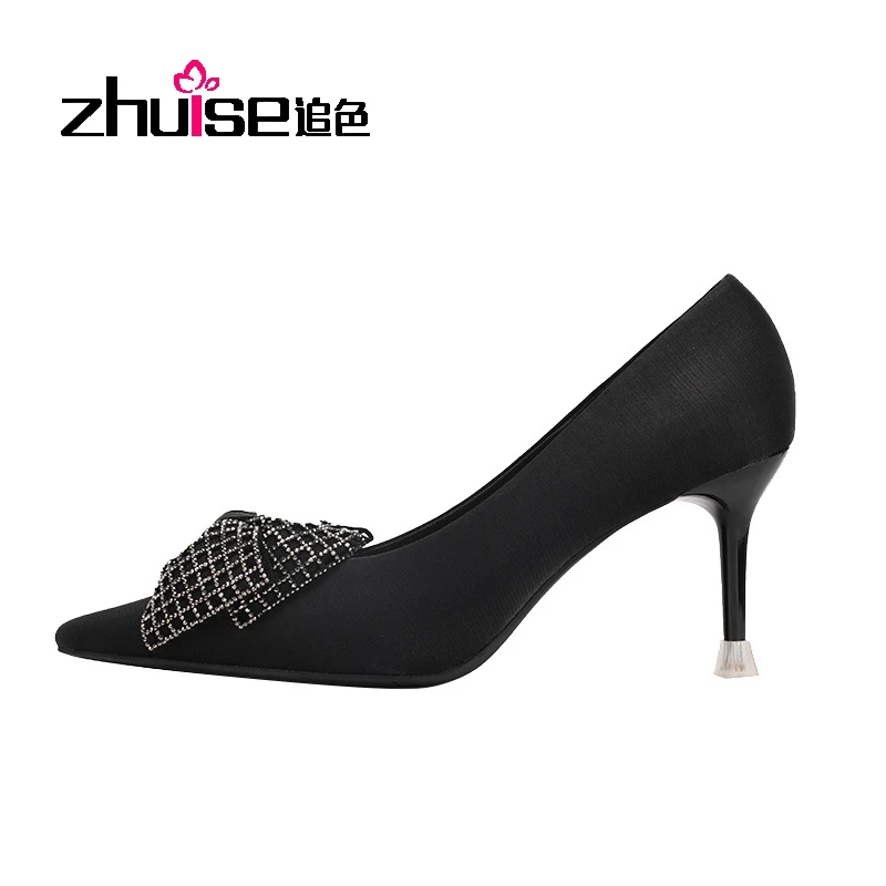 2022 Spring And Autumn New Bow Knot Daily Wear Fashion Sexy Buckle Stiletto Fashion Women's Shoes Solid Color High Heels
2022 Spring And Autumn New Bow Knot Daily Wear Fashion Sexy Buckle Stiletto Fashion Women's Shoes Solid Color High Heels