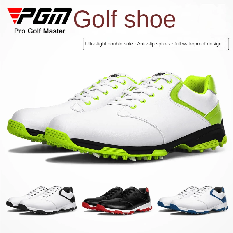 Men Golf Shoes Swivel Laces Breathable Leather Light Soft Sports Non-Slip Water Proof Spikes Casual Sneakers Running
Men Golf Shoes Swivel Laces Breathable Leather Light Soft Sports Non-Slip Water Proof Spikes Casual Sneakers Running