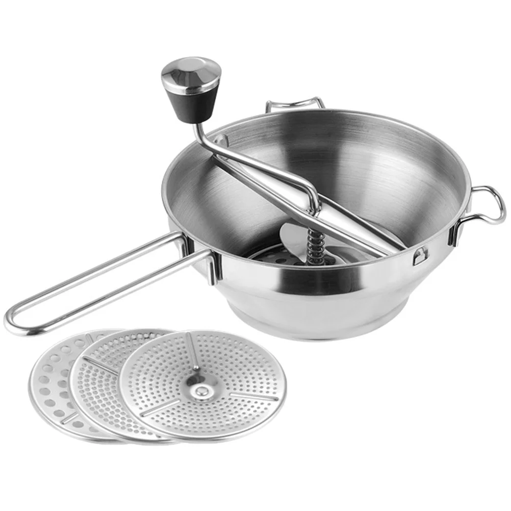Stainless Steel Stirrer Multipurpose Potato Masher Convenient Presser Fruit Pressing Tool Kitchen
Stainless Steel Stirrer Multipurpose Potato Masher Convenient Presser Fruit Pressing Tool Kitchen