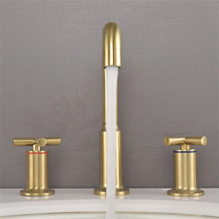 best modern knurled gold-plated bathroom basin faucets in brushed gold and matte black natural marble bathtub faucet 3 pieces
best modern knurled gold-plated bathroom basin faucets in brushed gold and matte black natural marble bathtub faucet 3 pieces