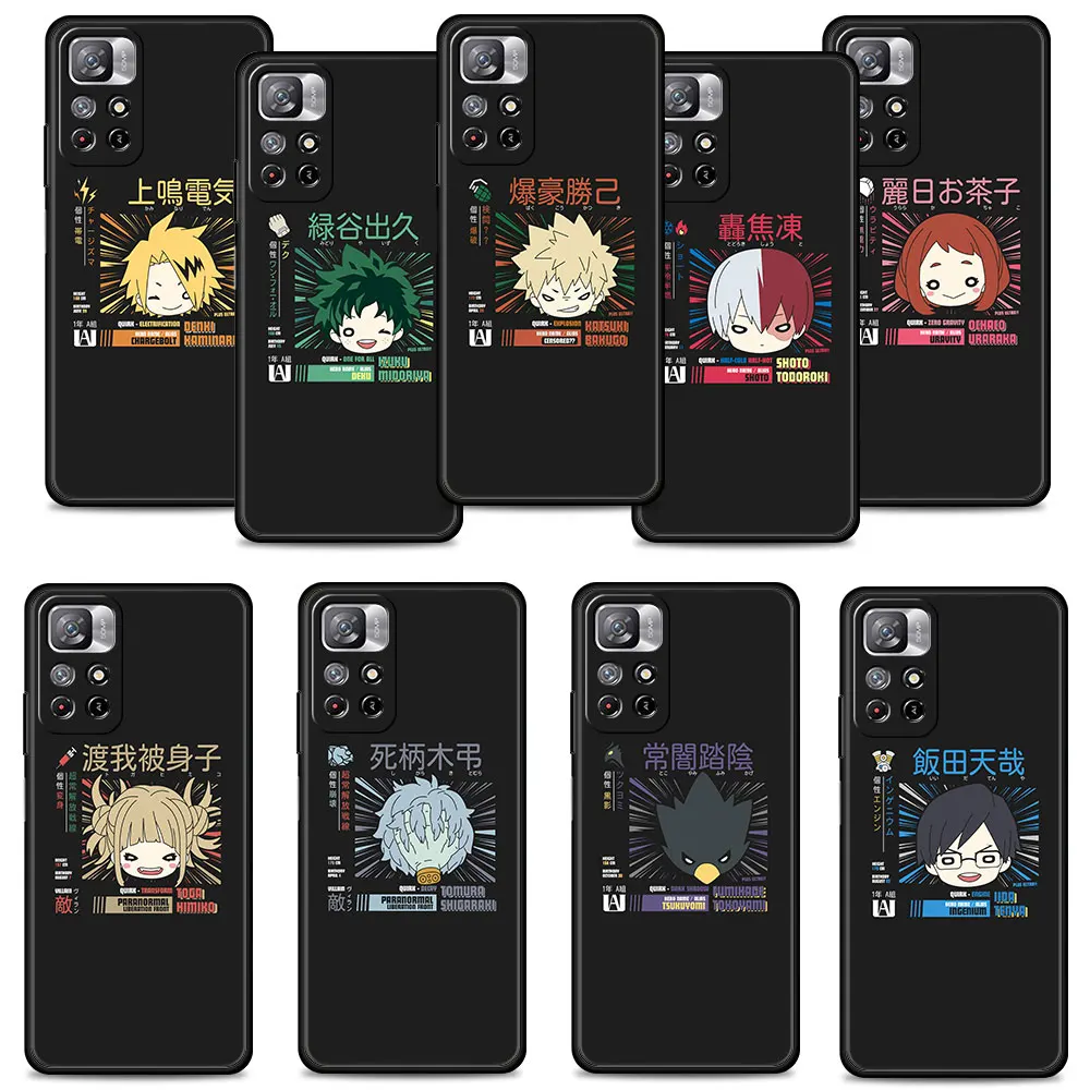 Celular Case Cases Shell For Xiaomi Redmi Note 9S 9T 7 9 11 Pro 9C 8 10 K40 9A 8T K40S K50 My Hero Academia characters
Celular Case Cases Shell For Xiaomi Redmi Note 9S 9T 7 9 11 Pro 9C 8 10 K40 9A 8T K40S K50 My Hero Academia characters