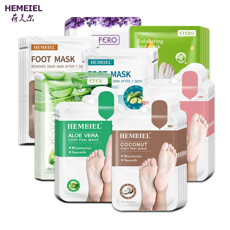 HEMEIEL 6packs Foot Peel Mask Exfoliating Socks Spa Skin Care Dead Skin Remover for Heels Feet Mask Moisturizing Foot Care Tools
HEMEIEL 6packs Foot Peel Mask Exfoliating Socks Spa Skin Care Dead Skin Remover for Heels Feet Mask Moisturizing Foot Care Tools