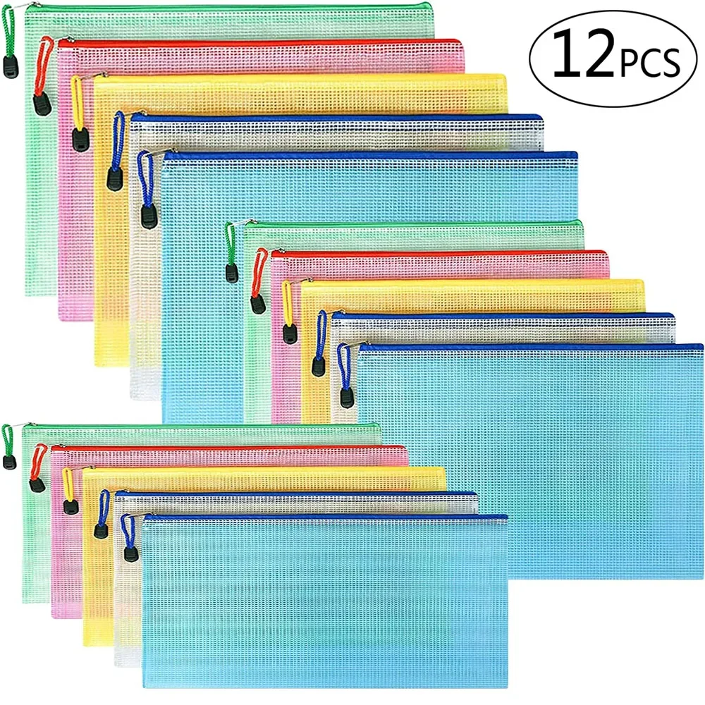 Bag Supplies Folder Office Zip File Storage Folders Mesh School Stationery Mesh Document Zipper File Pouch
Bag Supplies Folder Office Zip File Storage Folders Mesh School Stationery Mesh Document Zipper File Pouch
