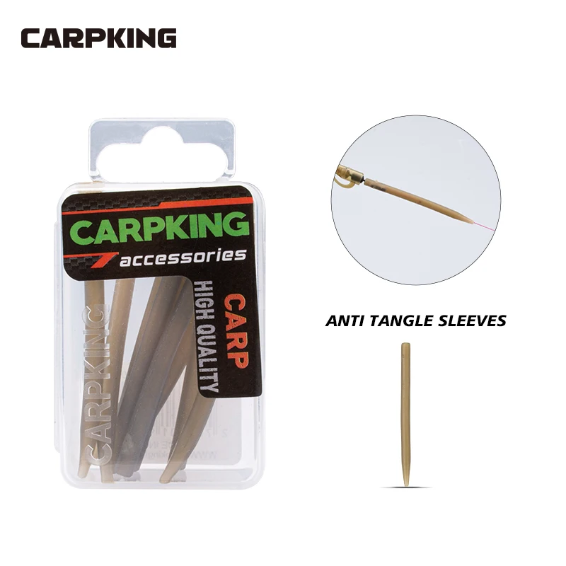 CARPKING Carp Fishing Accessories for Anti Tangle Sleeve Rubber Change Swivel Tail Rubber for Carp Leader Line Hair Rig Tackle
CARPKING Carp Fishing Accessories for Anti Tangle Sleeve Rubber Change Swivel Tail Rubber for Carp Leader Line Hair Rig Tackle