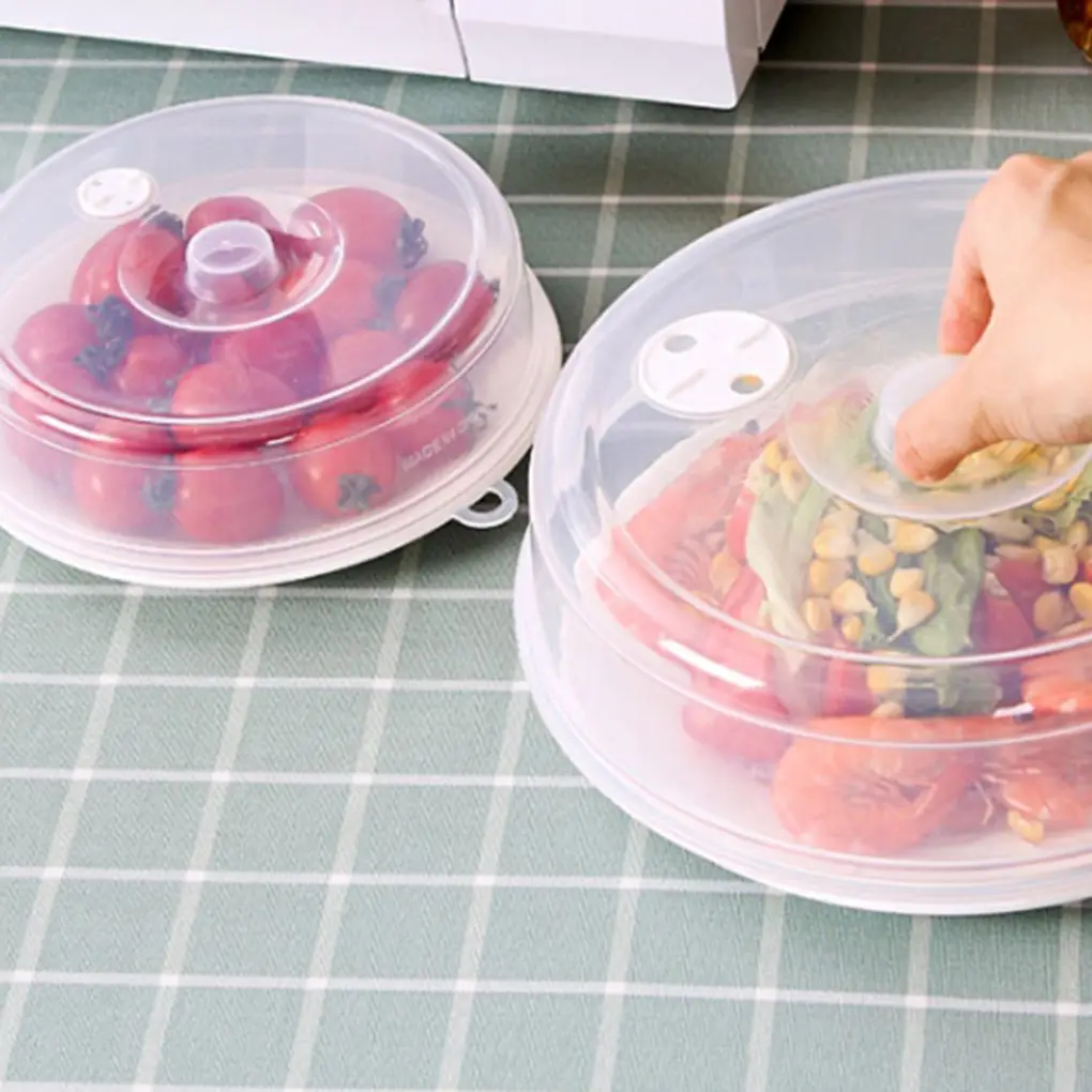 Microwave Food Cover Plate Vented Splatter Protector Clear Kitchen Food Lid Vent Oilproof PP Lid
Microwave Food Cover Plate Vented Splatter Protector Clear Kitchen Food Lid Vent Oilproof PP Lid