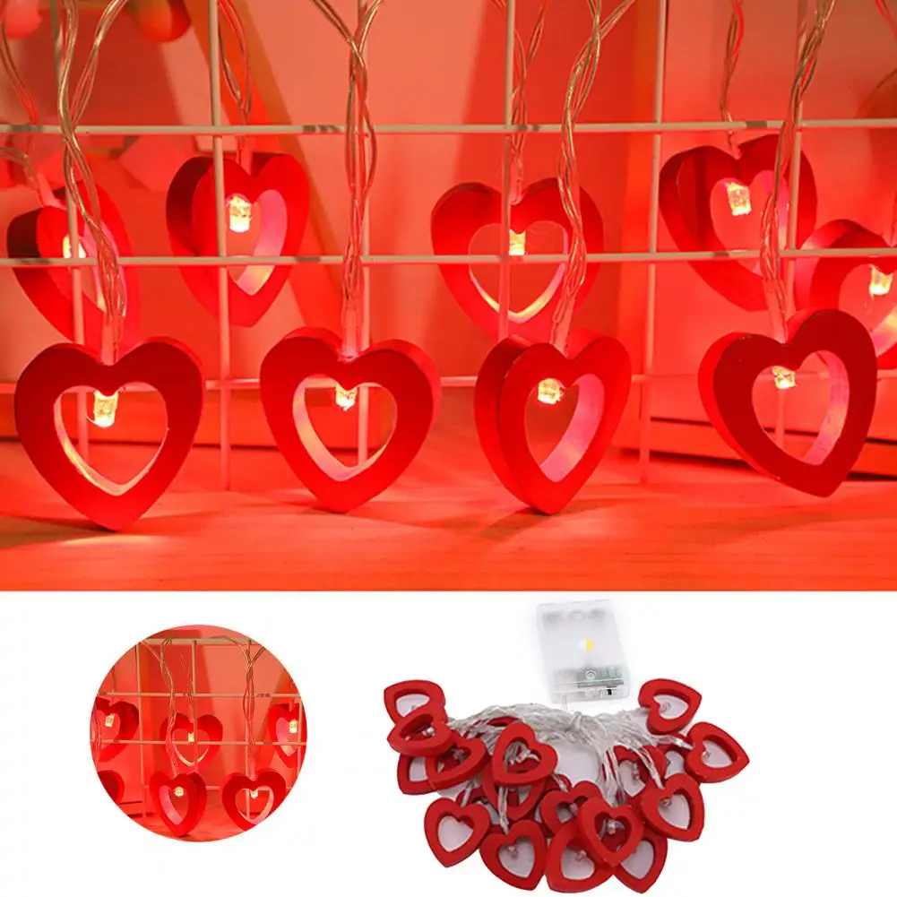 

String Lamp Creative Shape Eye Protection Non-Glaring Stunning Visual Effect Energy-saving Decorative Soft Lighting Valentine's