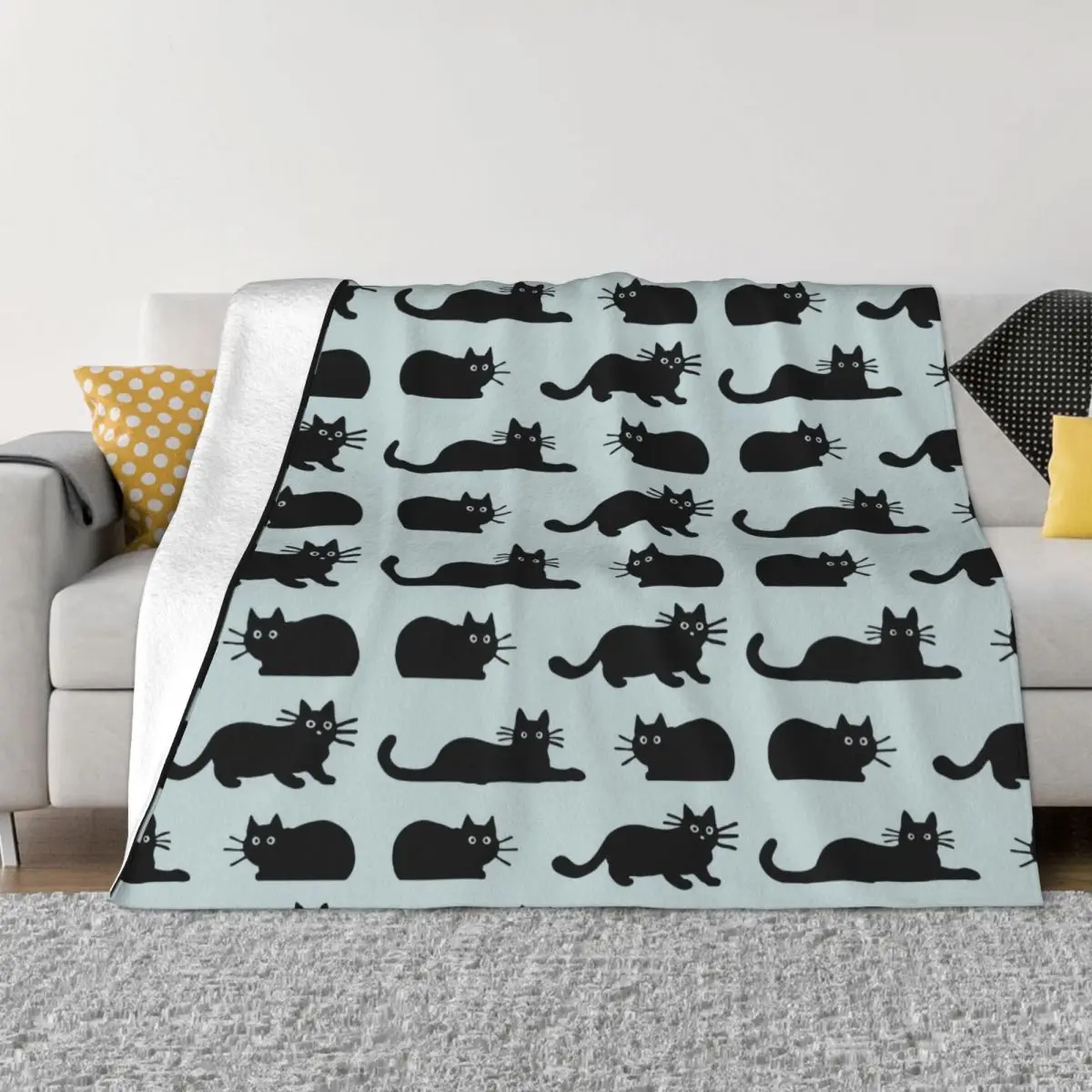 Black Cat Blanket Coral Fleece Plush Textile Decor Cute Funny Multi-function Ultra-Soft Throw Blankets for Bedding Travel Quilt
Black Cat Blanket Coral Fleece Plush Textile Decor Cute Funny Multi-function Ultra-Soft Throw Blankets for Bedding Travel Quilt
