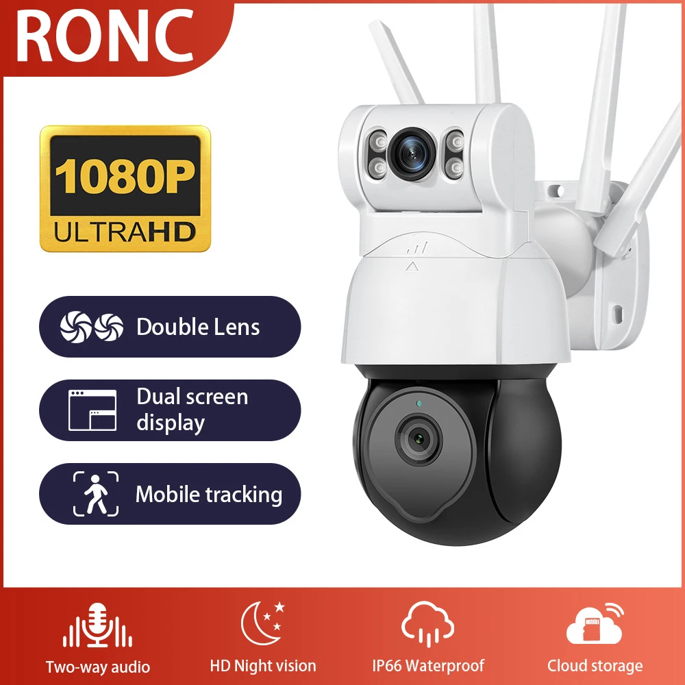 Dual Lens Ip Camera Security Protection 360 Degree Viewing Mini Videcam Video Surveillance Cameras with Wifi Cctv Smart Home
Dual Lens Ip Camera Security Protection 360 Degree Viewing Mini Videcam Video Surveillance Cameras with Wifi Cctv Smart Home