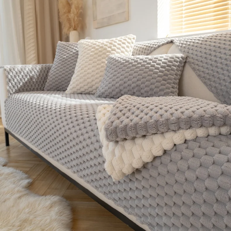 Thicken Plush Sofa Towel Modern Universal Sofa Cushion Non-Slip Combination Couch Covers Sofa Towel for Living Room Home Decor
Thicken Plush Sofa Towel Modern Universal Sofa Cushion Non-Slip Combination Couch Covers Sofa Towel for Living Room Home Decor