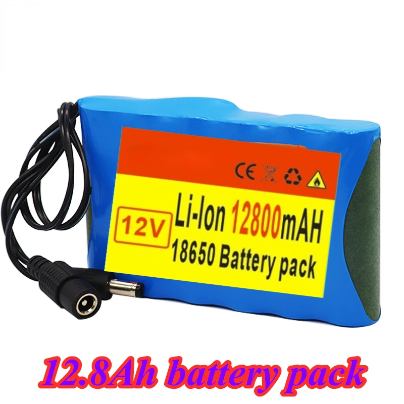 Оригинальный блок батарей 12 В 18650 Ач 12,6 перезаряжаемая стандартная емкость 12800 В постоянного тока мАч CCTV Cam Monitor
Оригинальный блок батарей 12 В 18650 Ач 12,6 перезаряжаемая стандартная емкость 12800 В постоянного тока мАч CCTV Cam Monitor