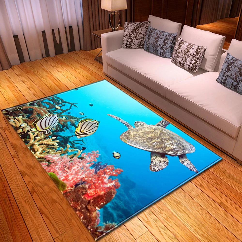 Sea Turtles Kids Room Rugs Play Floor Mat Bedroom 3D Carpets Large Living Room Area Rug Kitchen Mat Anti-Skid Doormat Entrance
Sea Turtles Kids Room Rugs Play Floor Mat Bedroom 3D Carpets Large Living Room Area Rug Kitchen Mat Anti-Skid Doormat Entrance