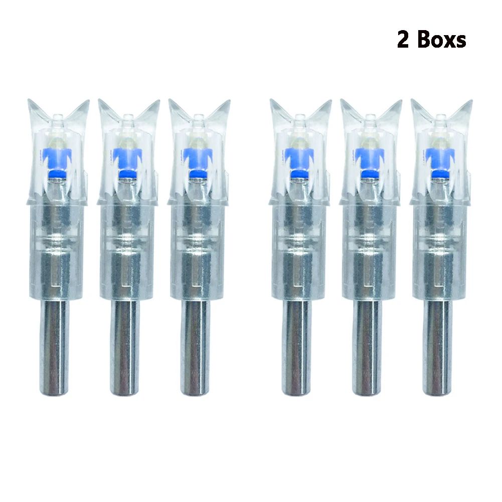 6pcs Plastic For Archery Accessories Led Automatic Light Outdoor Sports Shaft Tail Battery Powered Lighted Nocks Crossbow Bolts
6pcs Plastic For Archery Accessories Led Automatic Light Outdoor Sports Shaft Tail Battery Powered Lighted Nocks Crossbow Bolts