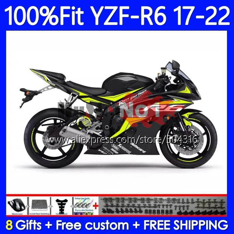OEM Body For YAMAHA matte blk YZF R6 600 R 6 CC YZF600 YZFR6 17 18 19 157MC.100 YZF-R6 YZF-600 2017 2018 2019 Injection Fairing
OEM Body For YAMAHA matte blk YZF R6 600 R 6 CC YZF600 YZFR6 17 18 19 157MC.100 YZF-R6 YZF-600 2017 2018 2019 Injection Fairing