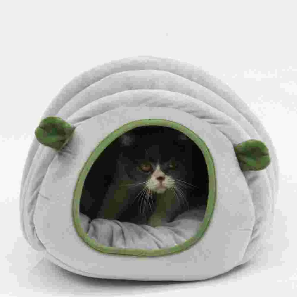 Cat Bed Pet House Sleeping Cavewarm Winter Tent Hamster Plush Puppy Cozy Kitten Doglounger Hut Beds Cuddle Coveredpad Supplies
Cat Bed Pet House Sleeping Cavewarm Winter Tent Hamster Plush Puppy Cozy Kitten Doglounger Hut Beds Cuddle Coveredpad Supplies