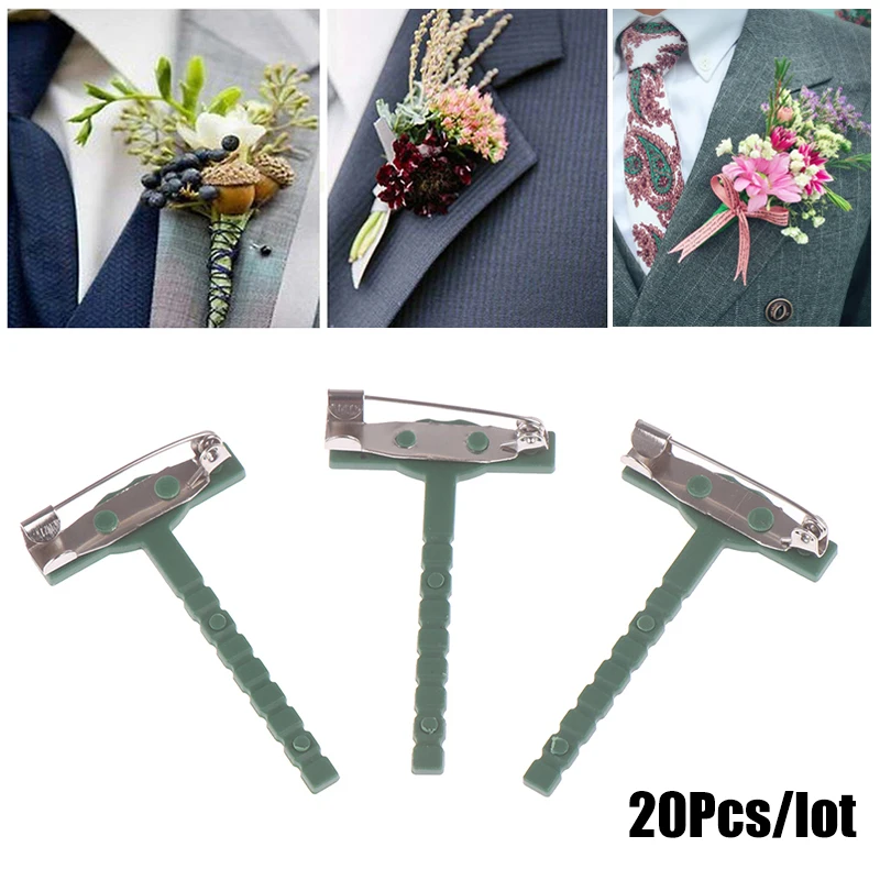 20pcs Brooches Accessory DIY Unisex Fake Flower Shirt Collar Pins Making Material Wedding Decor Tool
20pcs Brooches Accessory DIY Unisex Fake Flower Shirt Collar Pins Making Material Wedding Decor Tool