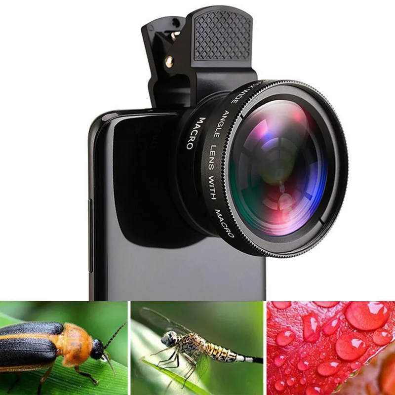 2 In 1 Mobile Phone Lens 0.45x Super Wide Angle 12.5x Macro HD Camera Lens For iPhone 12 11 8 7 6 XS Huawei Xiaomi Samsung
2 In 1 Mobile Phone Lens 0.45x Super Wide Angle 12.5x Macro HD Camera Lens For iPhone 12 11 8 7 6 XS Huawei Xiaomi Samsung