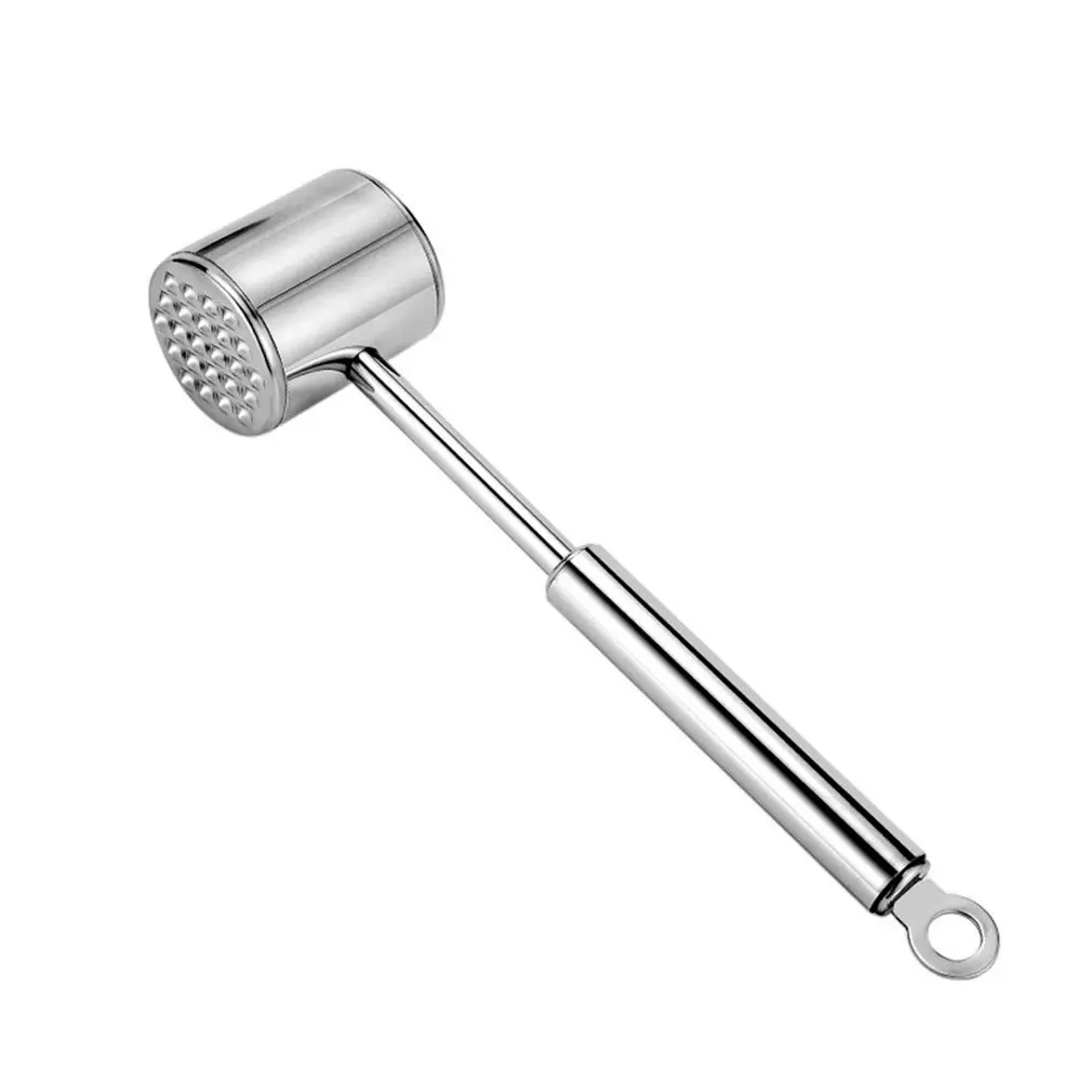 304 Stainless Steel Loose Meat Hammer Pork Steak Chop Double-sided Tap Meat Tenderizer Minced Meat Beater Tenderizer
304 Stainless Steel Loose Meat Hammer Pork Steak Chop Double-sided Tap Meat Tenderizer Minced Meat Beater Tenderizer