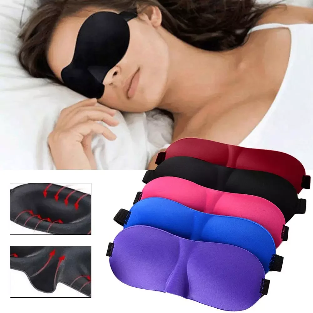 New 1Pcs 3D Sleep Mask Natural Sleeping Eye Mask Eyeshade Cover Shade Eye Patch Women Men Soft Portable Travel Eyepatch
New 1Pcs 3D Sleep Mask Natural Sleeping Eye Mask Eyeshade Cover Shade Eye Patch Women Men Soft Portable Travel Eyepatch