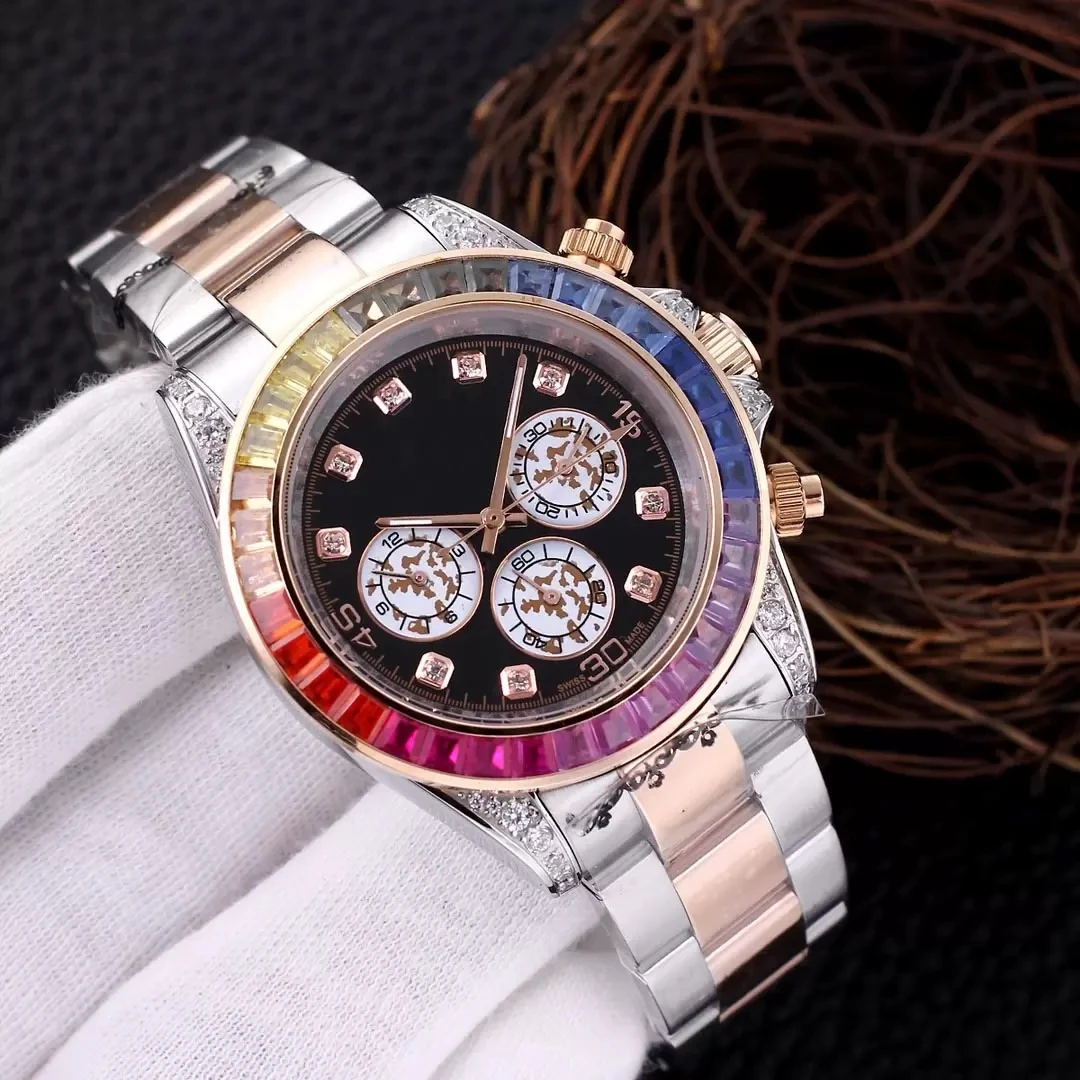 Luxury Sapphire Glass Mechanical Watch Men's Sports Stainless Steel Automatic Waterproof Watch
Luxury Sapphire Glass Mechanical Watch Men's Sports Stainless Steel Automatic Waterproof Watch