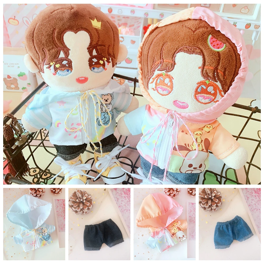 Plush Doll's Clothing Fashion Cardigan Sweater Stuffed Toys for Korea Kpop Dolls Clothes 20cm Idol Dolls Accessories
Plush Doll's Clothing Fashion Cardigan Sweater Stuffed Toys for Korea Kpop Dolls Clothes 20cm Idol Dolls Accessories