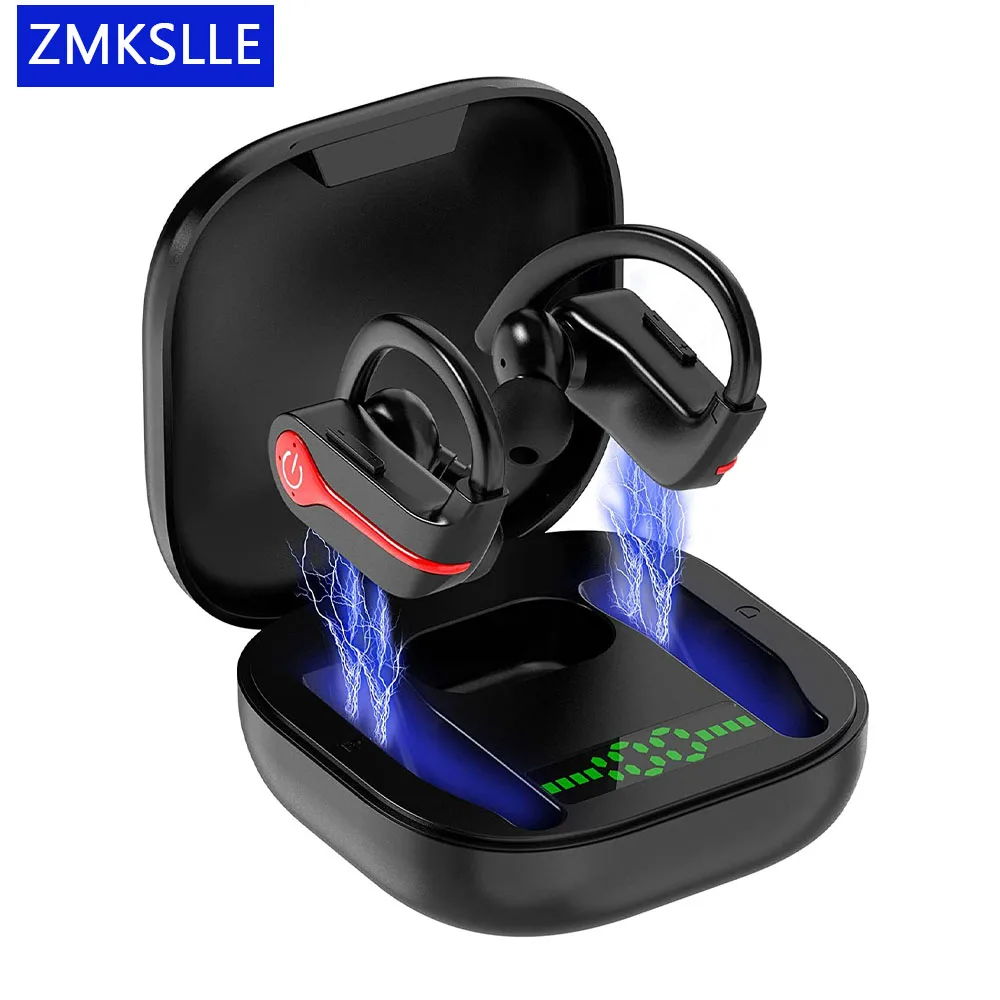 Bluetooth 5.1 Earphone Sport Stereo Waterproof Wireless Headphone Low Latency Earbuds Noise Cancellation Headset with Microphon
Bluetooth 5.1 Earphone Sport Stereo Waterproof Wireless Headphone Low Latency Earbuds Noise Cancellation Headset with Microphon