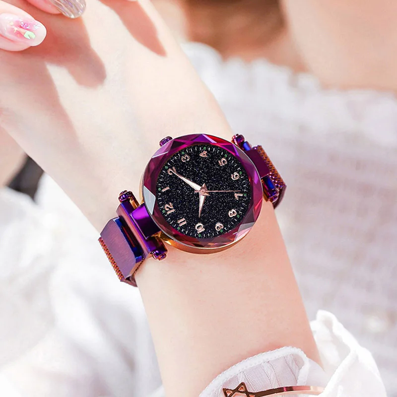 Luxury Luminous Women Watches Starry Sky Magnetic Female Wristwatch Rhinestone Clock Relogio Feminino Montre Femme
Luxury Luminous Women Watches Starry Sky Magnetic Female Wristwatch Rhinestone Clock Relogio Feminino Montre Femme