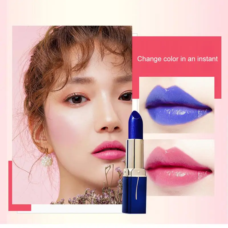 Flowers Crystal Color Changing Lipstick Moisturizing Easy Coloring Waterproof Temperature Color Change Lips Stick
Flowers Crystal Color Changing Lipstick Moisturizing Easy Coloring Waterproof Temperature Color Change Lips Stick